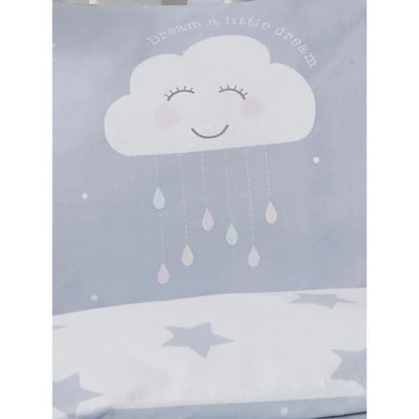 Påslakan - PriceRightHome - Pleasure of clouds - Grå och vit - Syntet - Sovrum - Barn