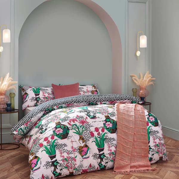 Furn Ishiko - påslakanset med blommönster