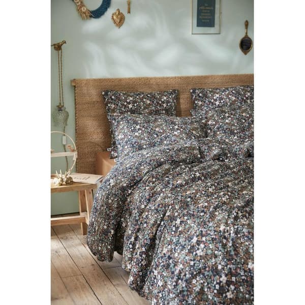 "Capucine" påslakan alla storlekar "Cotton Gauze" - Capucine Minuit - Påslakan 260 x 240 cm