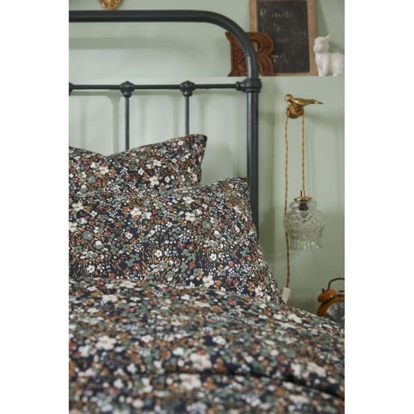 "Capucine" påslakan alla storlekar "Cotton Gauze" - Capucine Minuit - Påslakan 140 x 200 cm