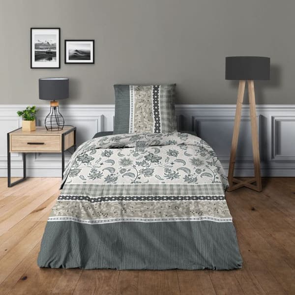 Påslakan för säng 90 x 190 cm Kashmir 100% Bomull / 57 trådar/cm²