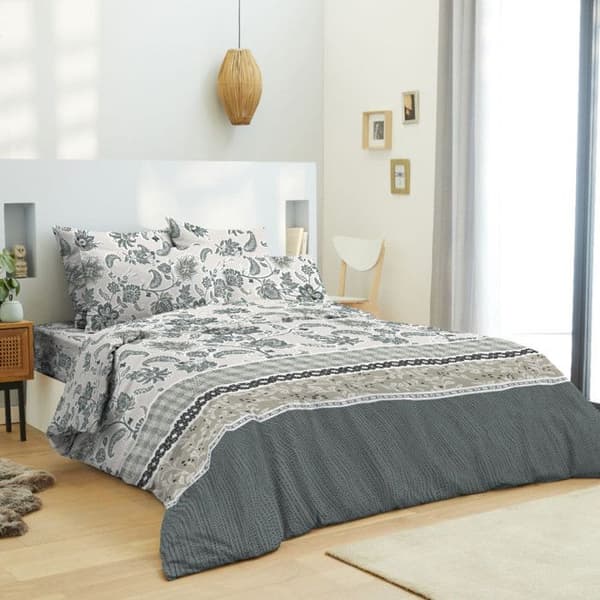Komplett vändbart påslakanspaket för säng 140 x 190 cm Cashmere