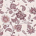 Miniatyrbild 3 av 4: Påslakan för säng 90 x 190 cm Burgundy Cashmere 100% Bomull / 57 Trådantal/cm²