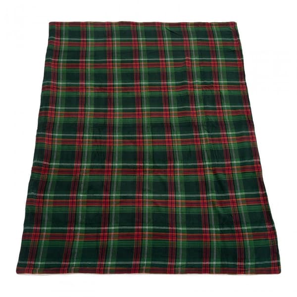 PATURA FLEECE150X200 CM- CAROURI VERZI