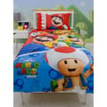 Miniatyrbillede 4 af 5: Super Mario Bros Jump Reversible Duvet Cover Set