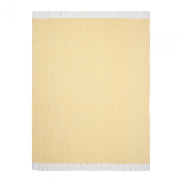 CUVERTURA PLED 160X200 CM ZIG YELLOW