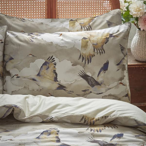 EW By Edinburgh Weavers Flyway Exotic Contrast Piping Duvet Cover Set