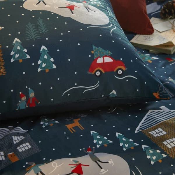 Furn Pine Winter Duvet Cover Set