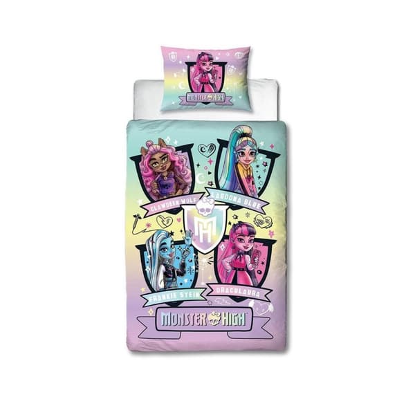 Monster High Fierce Gradient Duvet Cover Set