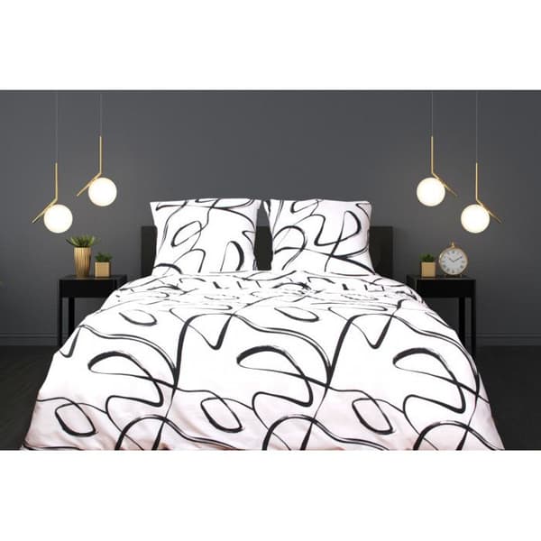 Sängkläder Irregular - 100% Bomull / 57 Trådar/cm² - Sängkläder 200 x 200 cm + 2 Örngott 65 x 65 cm