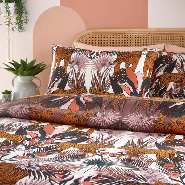 Furn Kaihalulu Reversible Jungle Duvet Cover Set