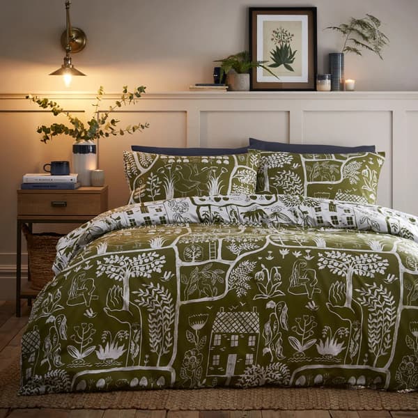 Furn Frida Reversible Abstract Duvet Cover Set