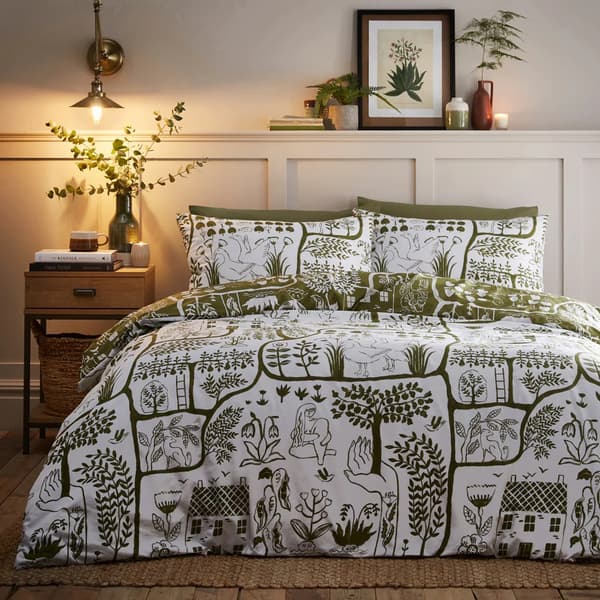 Furn Frida Reversible Abstract Duvet Cover Set