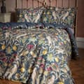 Miniatyrbilde 3 av 4: EW By Edinburgh Weavers Liberty Traditional Contrast Piping Floral Duvet Cover Set