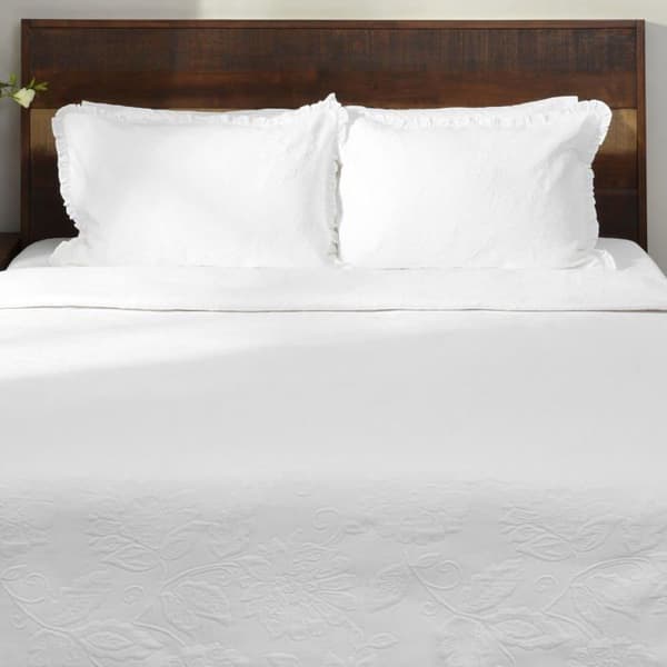 Påslakan - påslakan och örngott Deco mex - PBLIZZIE - 100 % vit Jacquard bomull, 240 x 260 cm