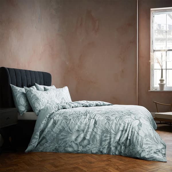 EW By Edinburgh Weavers Tivoli Contrast Piping Tropical Duvet Cover Set