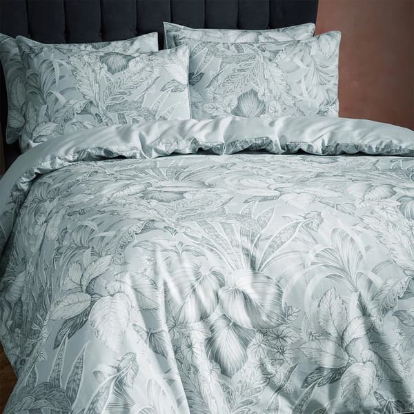 EW By Edinburgh Weavers Tivoli Contrast Piping Tropical Duvet Cover Set