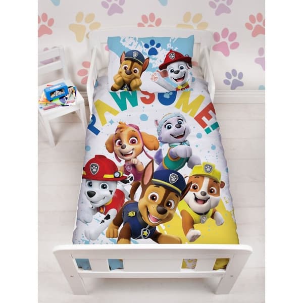 Paw Patrol Childrens/Kids Splodge Duvet Cover Set