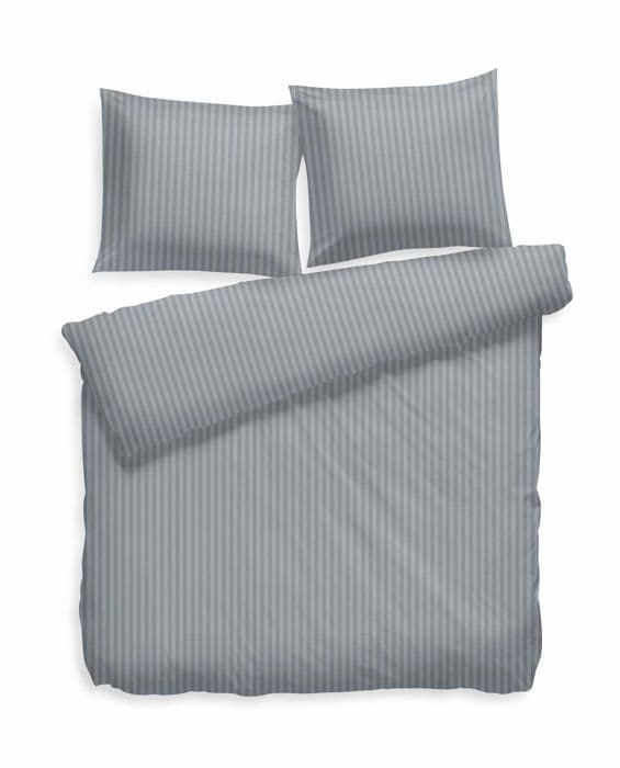 Påslakan Heckett Lane - REFS01-67-DBO 240 - Plain Stripes Påslakan, stålblå, 240 x 220 cm