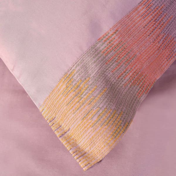 Deco mex - BOVBARCELONA876 - Barcelona 4-delat bäddset Lila/Multicolor 200 x 220 cm