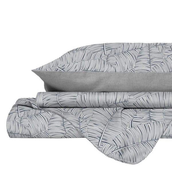 Mb home italy - B-CP-PC-2P-28-MONKEYSBLU - Italienskt Sänglinne, Påslakan "Printed Colors", Monkeys Blue, 2 Places