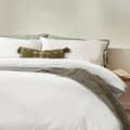 Miniatyrbilde 3 av 4: Yard Mallow Tie Detail Cotton Bow Duvet Cover Set