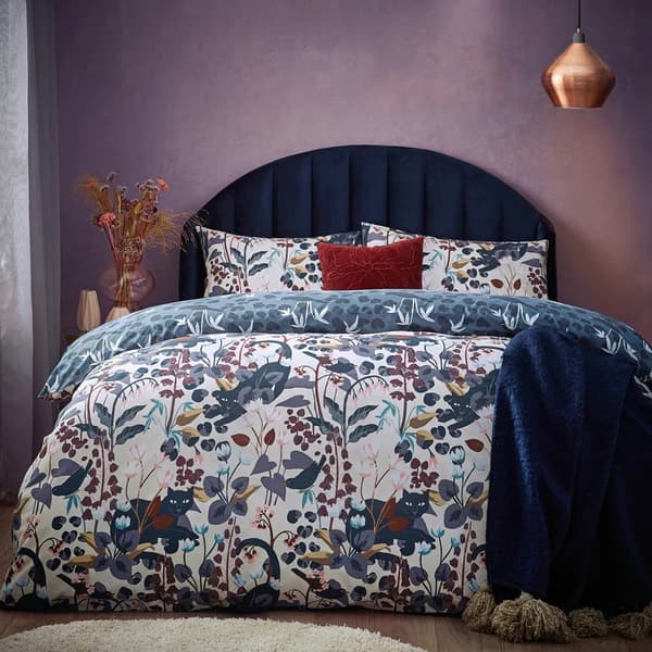 Furn Midnight Reversible Panther Påslakanset