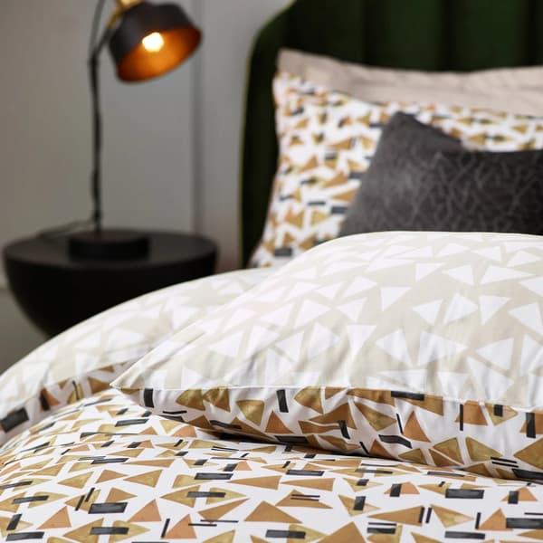 Hoem City Cotton Abstract Duvet Cover Set
