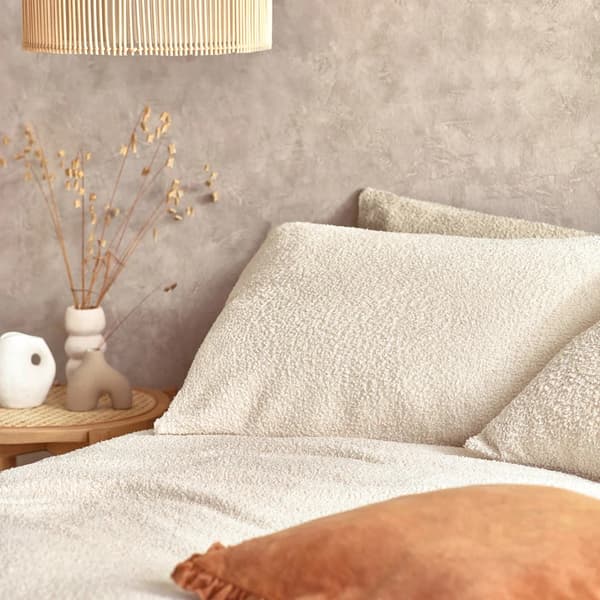 Yard Bouclé Textured Duvet Cover Set