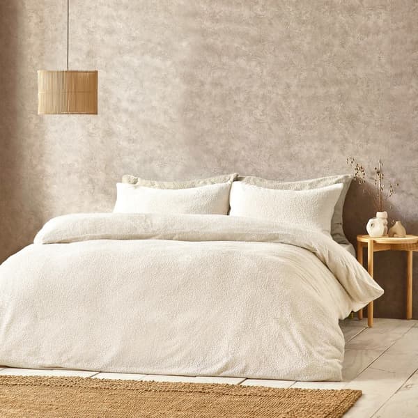 Yard Bouclé Textured Duvet Cover Set