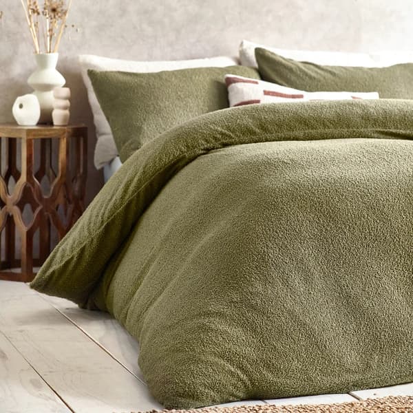 Yard Bouclé Textured Duvet Cover Set