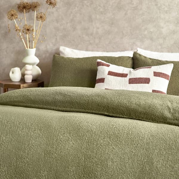 Yard Bouclé Textured Duvet Cover Set