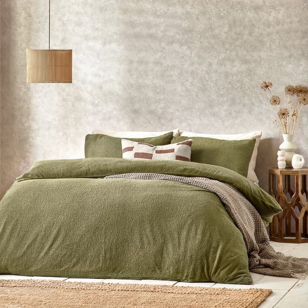 Yard Bouclé Textured Duvet Cover Set