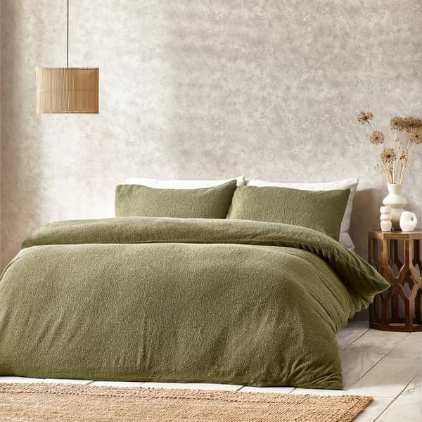 Yard Bouclé Textured Duvet Cover Set