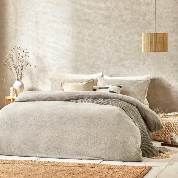 Yard Bouclé Textured Duvet Cover Set