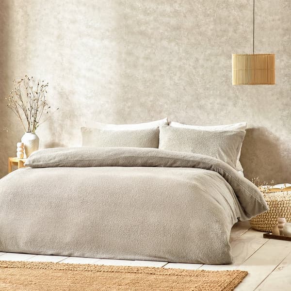 Yard Bouclé Textured Duvet Cover Set