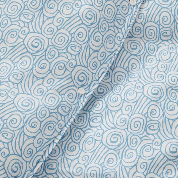 Lexington Wave Printed  Cotton Sateen - Påslakanset