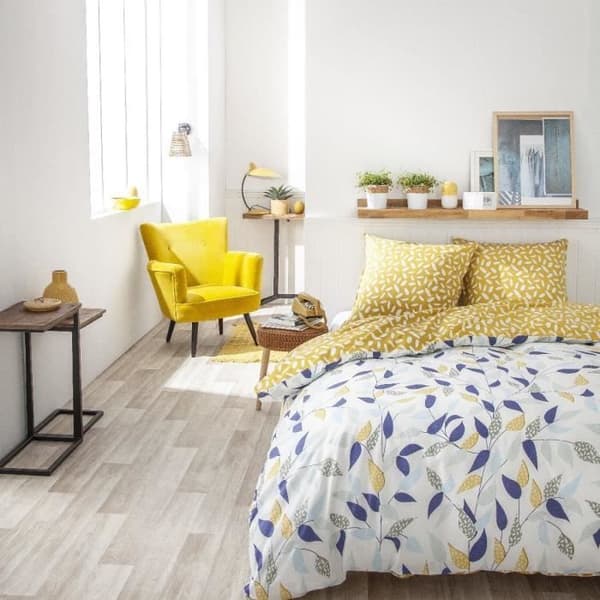 Bäddset - IDAG - Sunshine - 116191 - 2 personer - 240x260cm - Bomull - Tryckt 8,58