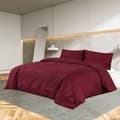 Pikkukuva 2 / 9: vidaXL Pussilakanasetti viininpunainen 220x240 cm kevyt mikrokuitu -  Tyynynpäälliset