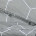 Pikkukuva 5 / 6: vidaXL Pussilakanasetti harmaa 200x200 cm puuvilla -  Tyynynpäälliset