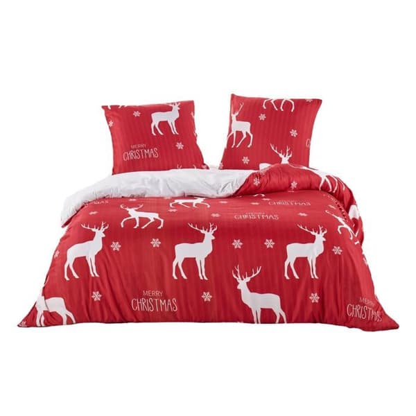 Red Rendeer Sängkläder, Storlek 220x240