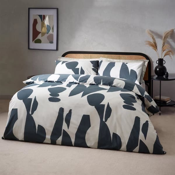 Hoem Meta Cotton Abstract Duvet Cover Set