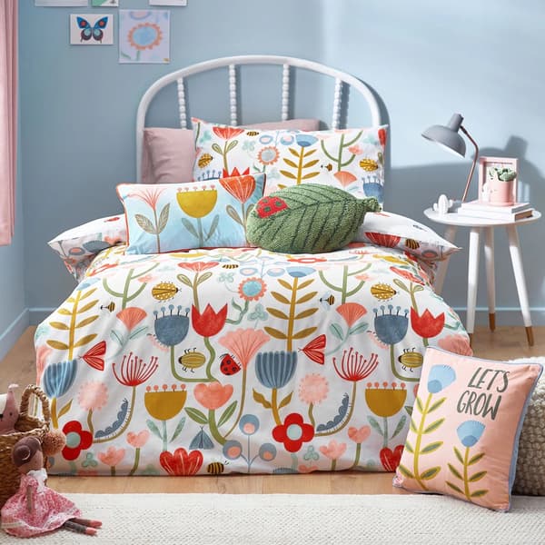 Little Furn Little Nature Floral Duvet Cover Set
