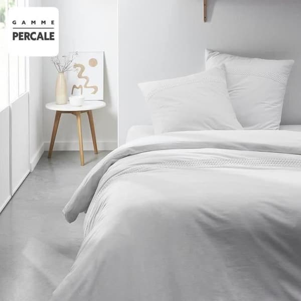 Påslakan Maison Lefebvre HC Macrame Cotton Percale 220x240 cm + 2 TILL 63x63