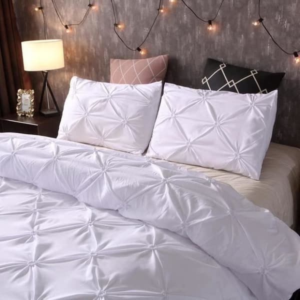 Sängkläder set 3 set 220x240cm 100% polyester Vit påslakan