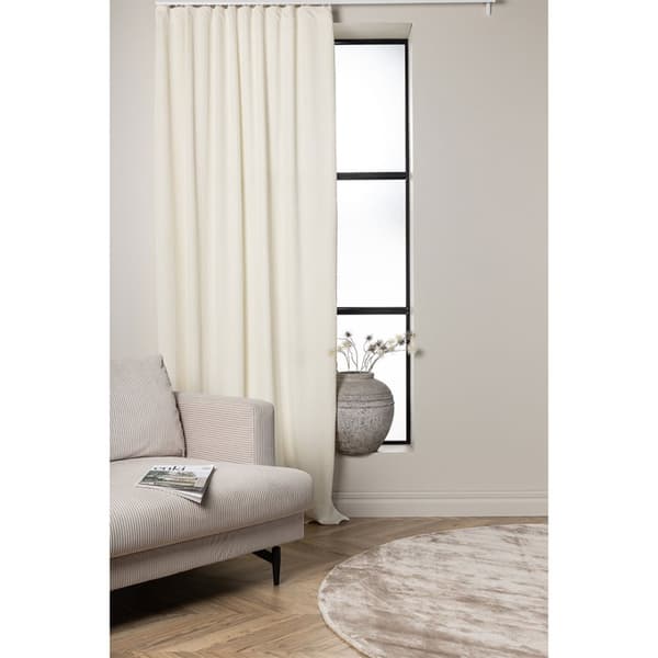 Elma gardin 290x140cm offwhite.