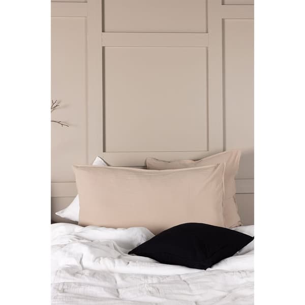 Ronja pudebetræk 50x90cm beige.