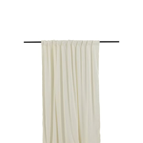 Elma gardin 290x140cm offwhite.