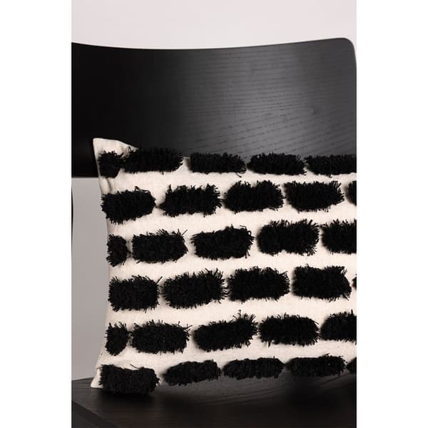 Lova putetrekk 30x50cm svart.