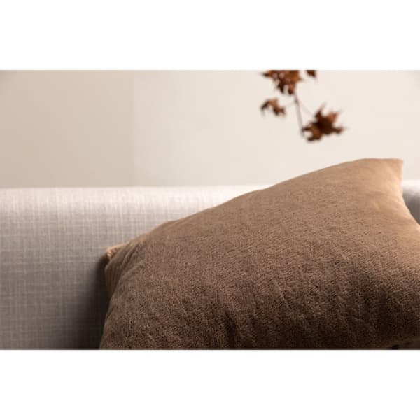 Thea putetrekk 50x50cm brun.